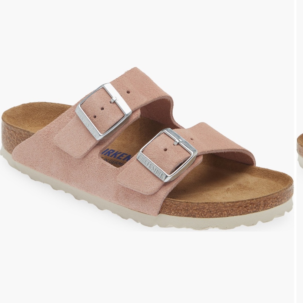 Birkenstock Arizona Buckle Sandal in Pink Clay, size 36 or women’s 5. BNIB
